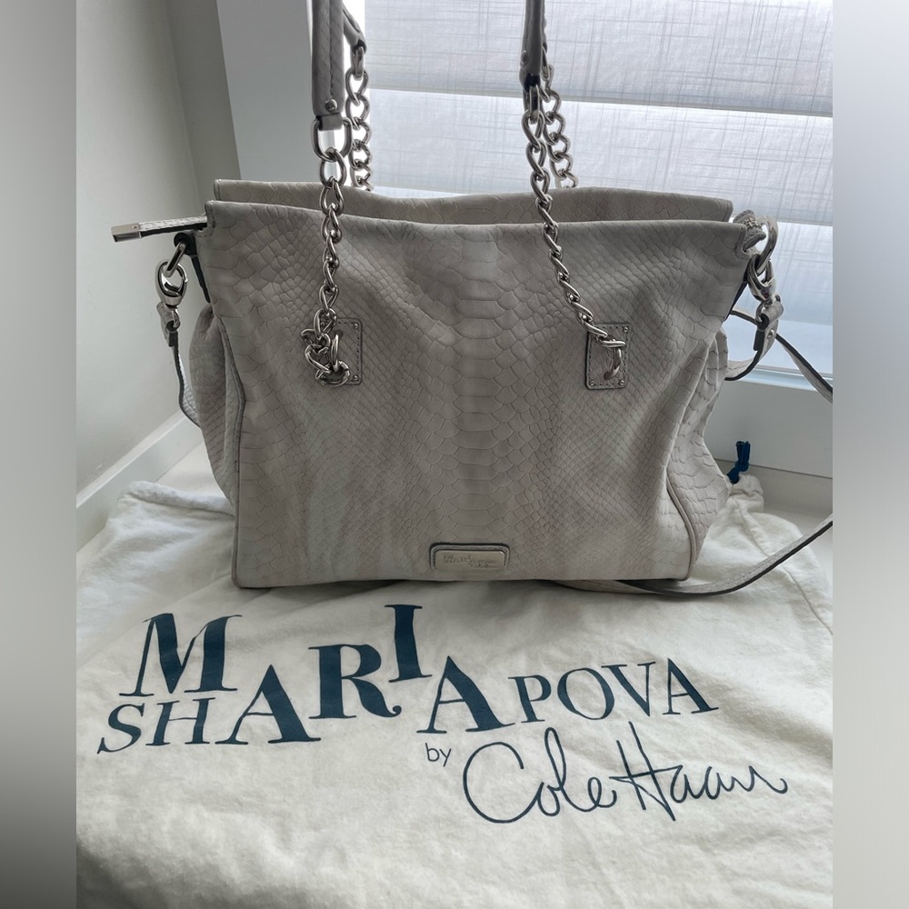 Cole Haan by Maria Sharapova Leather Handbag (with crossbody strap)